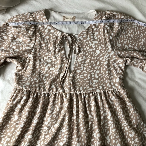 ALTAR’D State Printed Babydoll Mini Dress - Picture 9 of 12